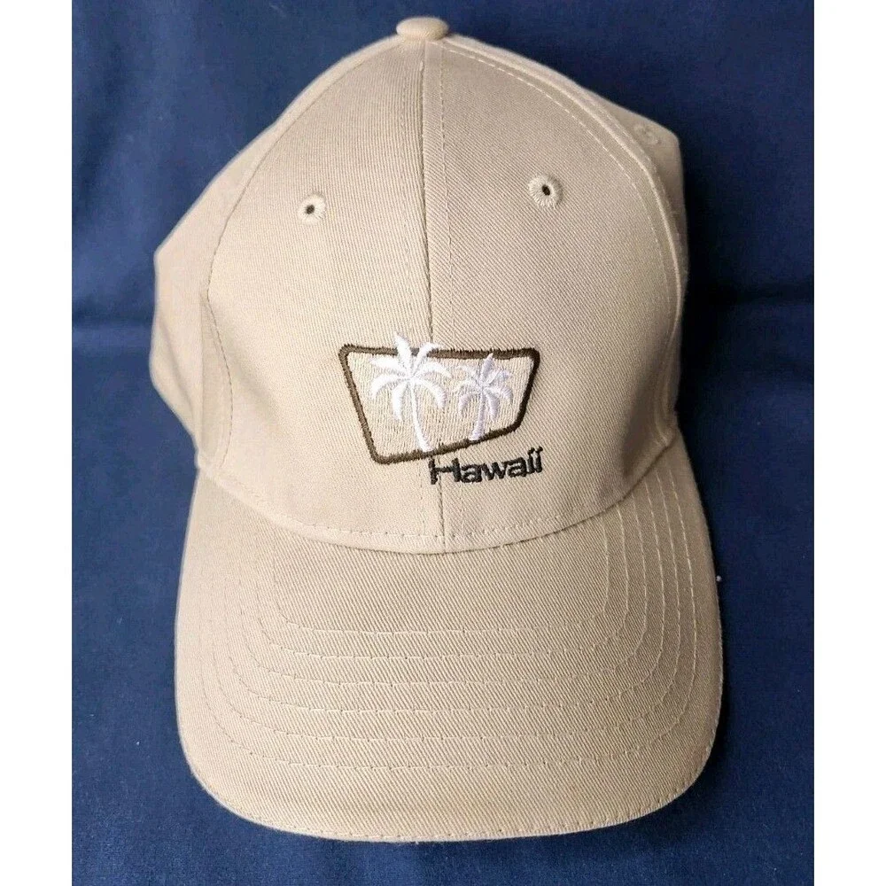 Hawaii Baseball Cap W/ Embroidery Patch On Front Surfware Hawaiian Classics Hat